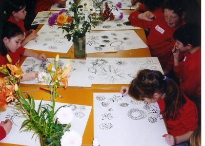 Bloduewydd workshop, Ysgol Sant Beuno, 2001
